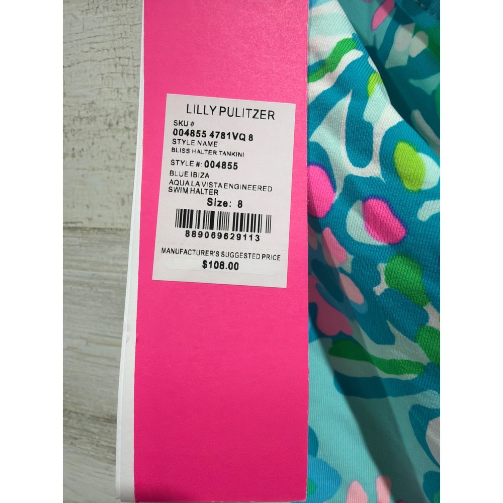Lilly Pulitzer Tankini Swim Women 8 Top / 10 Bottoms Floral Tropical Resort NWT - Picture 7 of 11